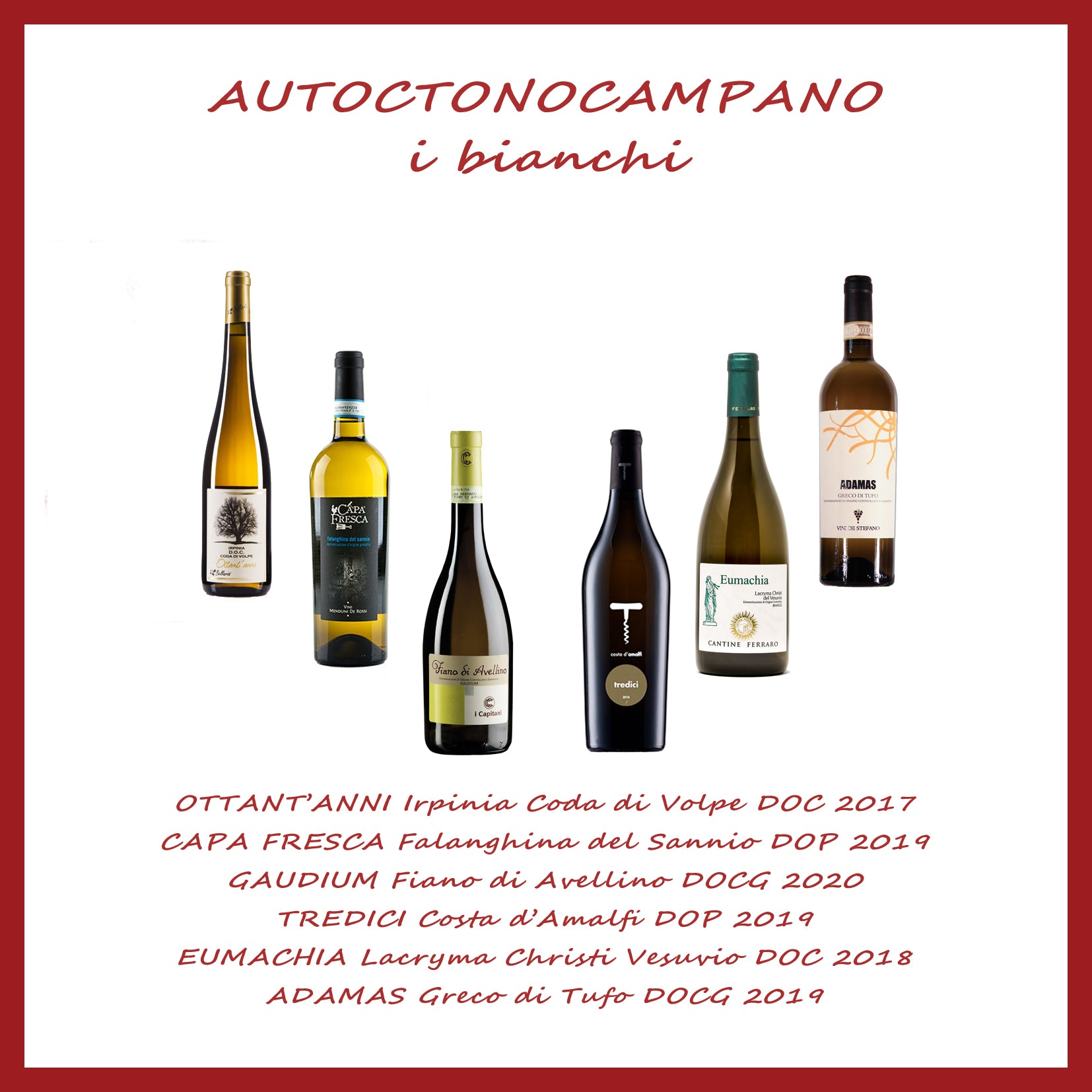 AUTOCTONOCAMPANO i bianchi