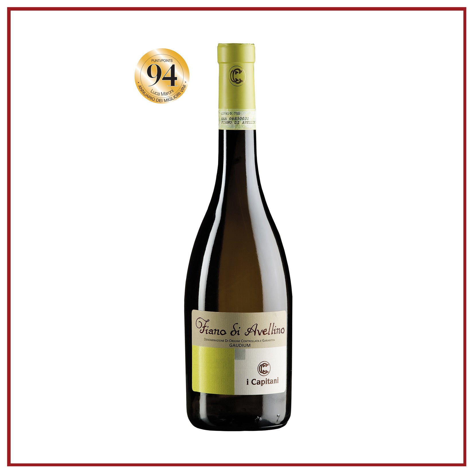 GAUDIUM Fiano di Avellino DOCG 2018