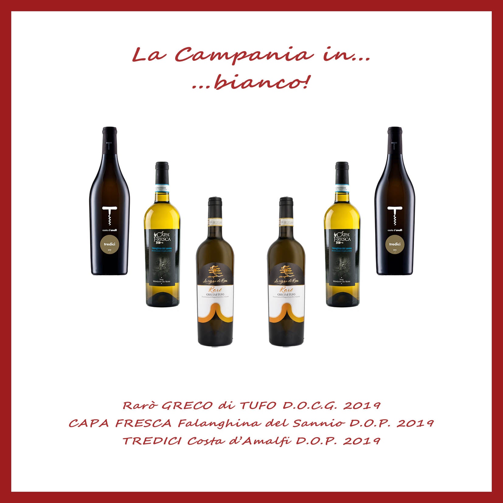 La Campania in ... bianco!