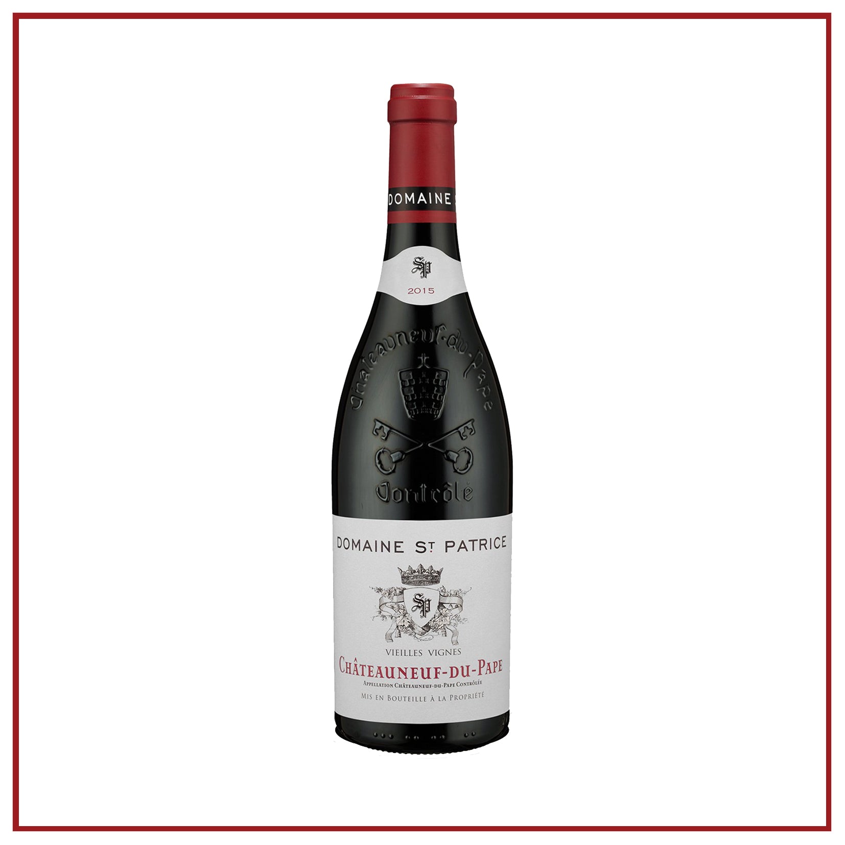 CHÂTEAUNEUF DU PAPE AOC “Vieilles Vigne” 2015