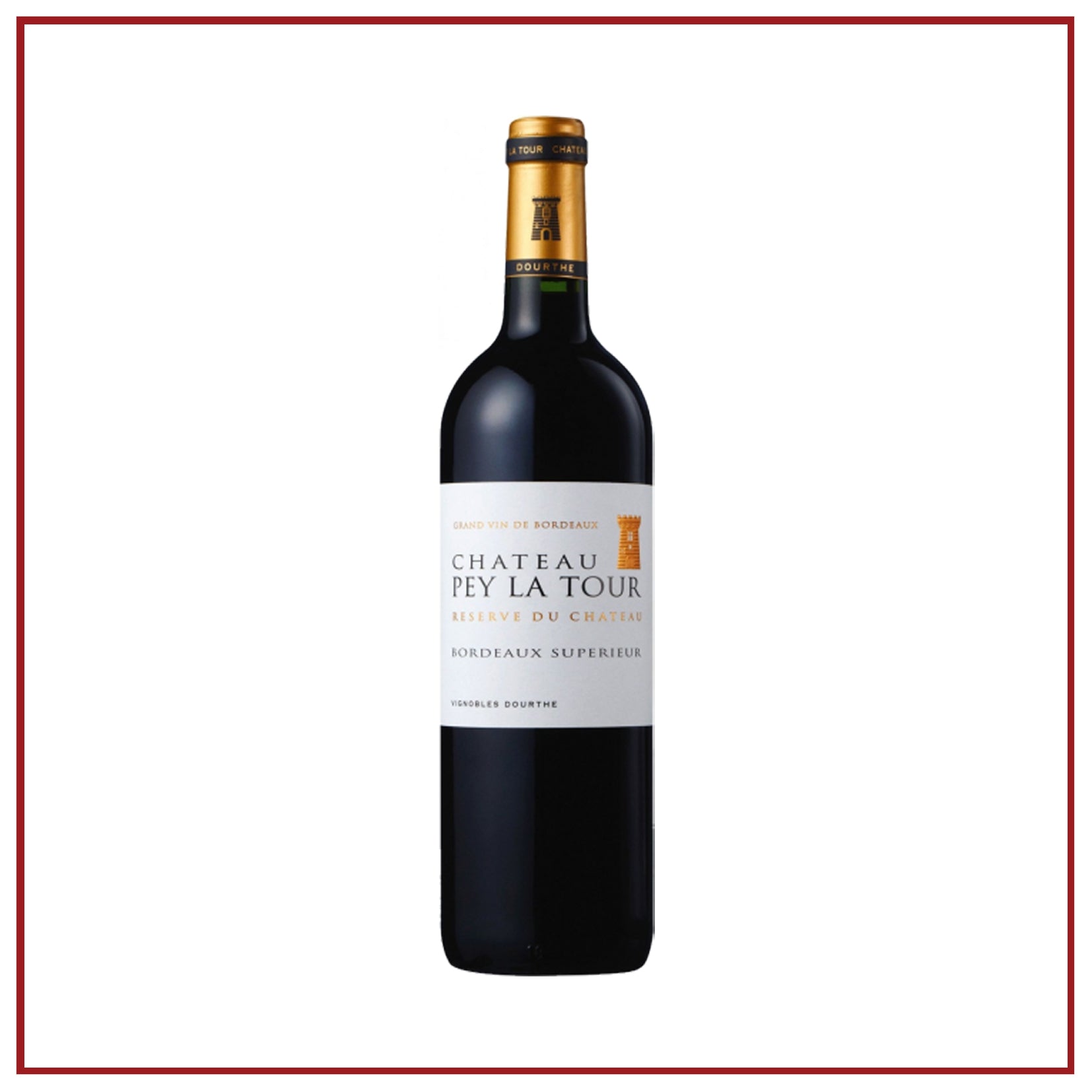 CHÂTEAU PEY LA TOUR "Bordeaux Superior" Réserve du Château AOC 2016